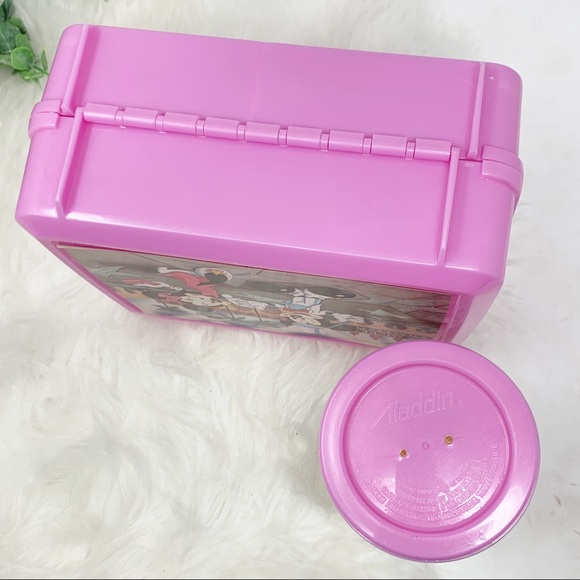 Vintage Minnie & Mickey Mouse Hard Lunch box Set - Picture 10 of 15